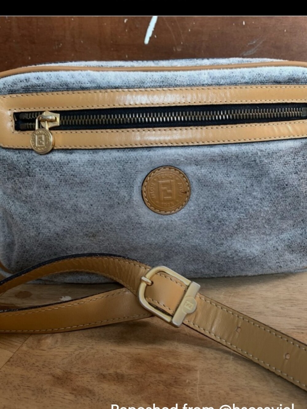 Vintage Fendi Roma Boho Rehabed Crossbody Bag - Picture 16 of 16